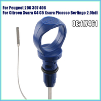 1pc Car Engine Oil Level Aluminum Dipstick 117461 for Peugeot 206 307 406for CITROEN XSARA C4 C5 XSARA PICASSO BERLINGO 2.0HDI