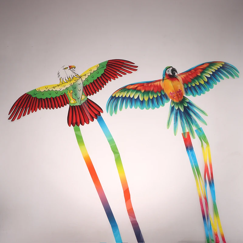 Foldable Mini Plastic Kite With Hand Brake, Fishing Rod For Kids, Outdoor Fun Toy For Family Gathering, Cartoon Kite For Child