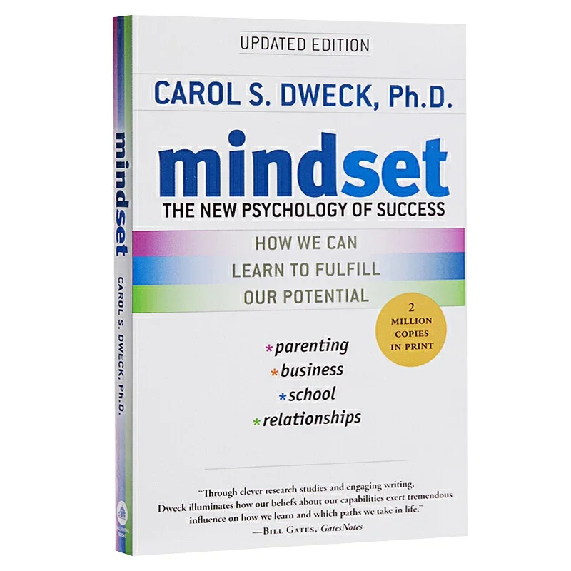 Mindset The New Psychology of Success Dweck, Bestselling books in English, Psychology books 9780345472328