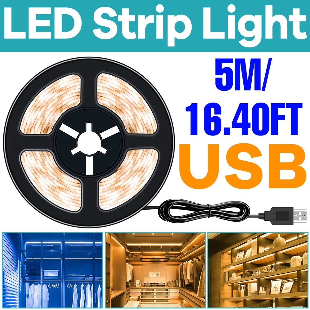 

Светодиодная лента COB 12В 24В, гибкая неоновая LED-лента 0.5-20м, 320 светодиодов, высокая плотность, линейное освещение, COB LED-светильники