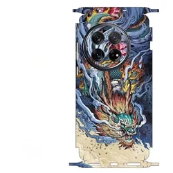 Kleurrijke schattige patroon matte film wrap skin telefoon sticker voor OnePlus15 13 Ace 6 5 3PRO cartoon sticker