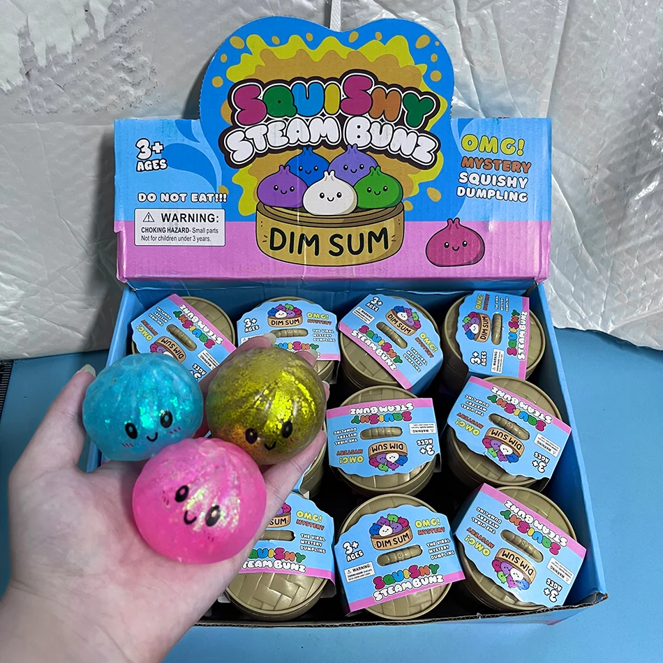 ของเล่นบีบสควิชชี่รูปเกี๊ยวสีส - Kids Toys Dumplings บทวิจารณ์และราคา