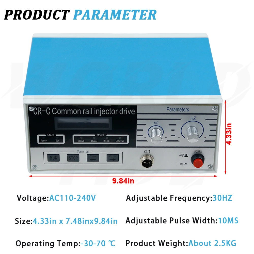 CR-C Multifunctionele Common Rail Injector Tester Diesel Common Rail Injector Drive Brandstofinjector Reparatie Tool