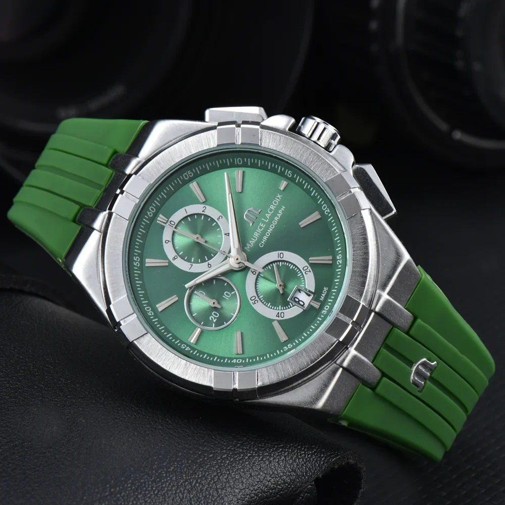 2026 Only Superb Maurice Lacroix Brand Watches For Mens Multifunction Chronograph WristWatch Business Sport Male AAA Clocks