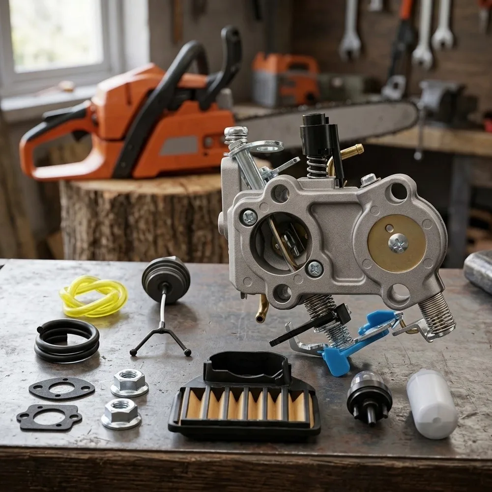 Easily Maintain Your Favorite for chainsaw with Our Full Featured For Carb Tune Up Set Fit for Various Popular Models