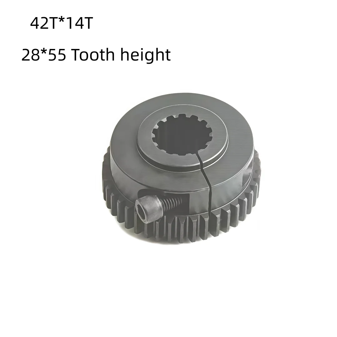 Engineering Machinery Spare Parts 42T×14T×28×55 Connecting Disc Spline 42T × 14T × 35×55 for High-Quality Excavator Components