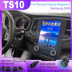 Android 14 For Renault Megane 4 Radio Samsung Qm6 Koleos 