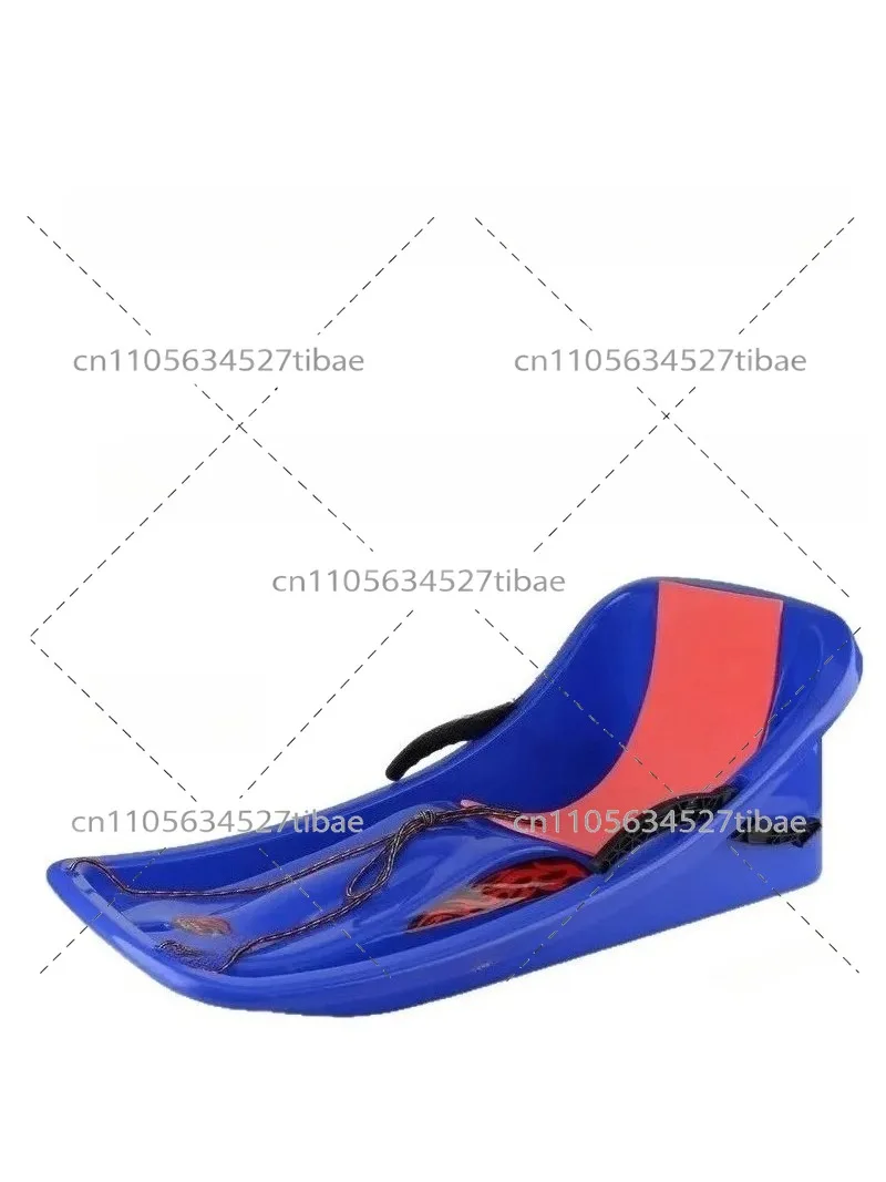 Snowboard Double Thickened Grass Board Adult Wear-resistant Children's Sled Snowboard High Backrest Climbing Plow Sand Board
