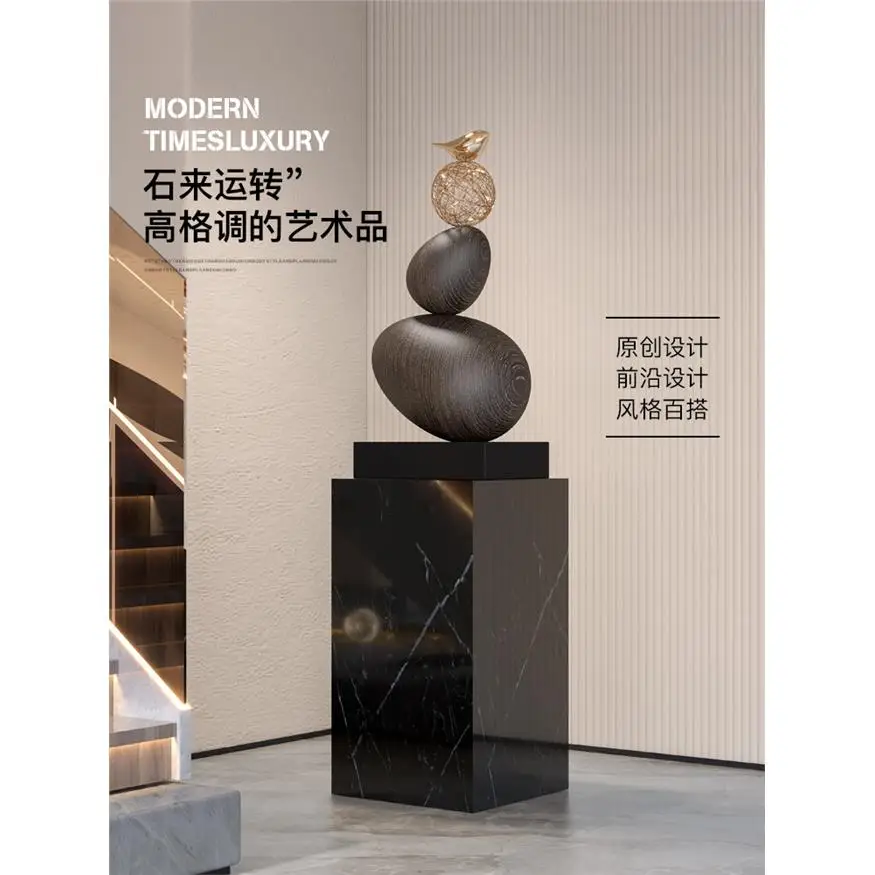 Creative Large Sculpture Office Sales Office Feng Shui Decor Luxury Vintage Home Ornament