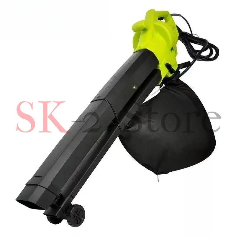 Practical Garden Soot Blowing Vacuum Cleaner Fallen Leaves Hair Dryer High Power Leaf Blowing and Suction Machine Blower
