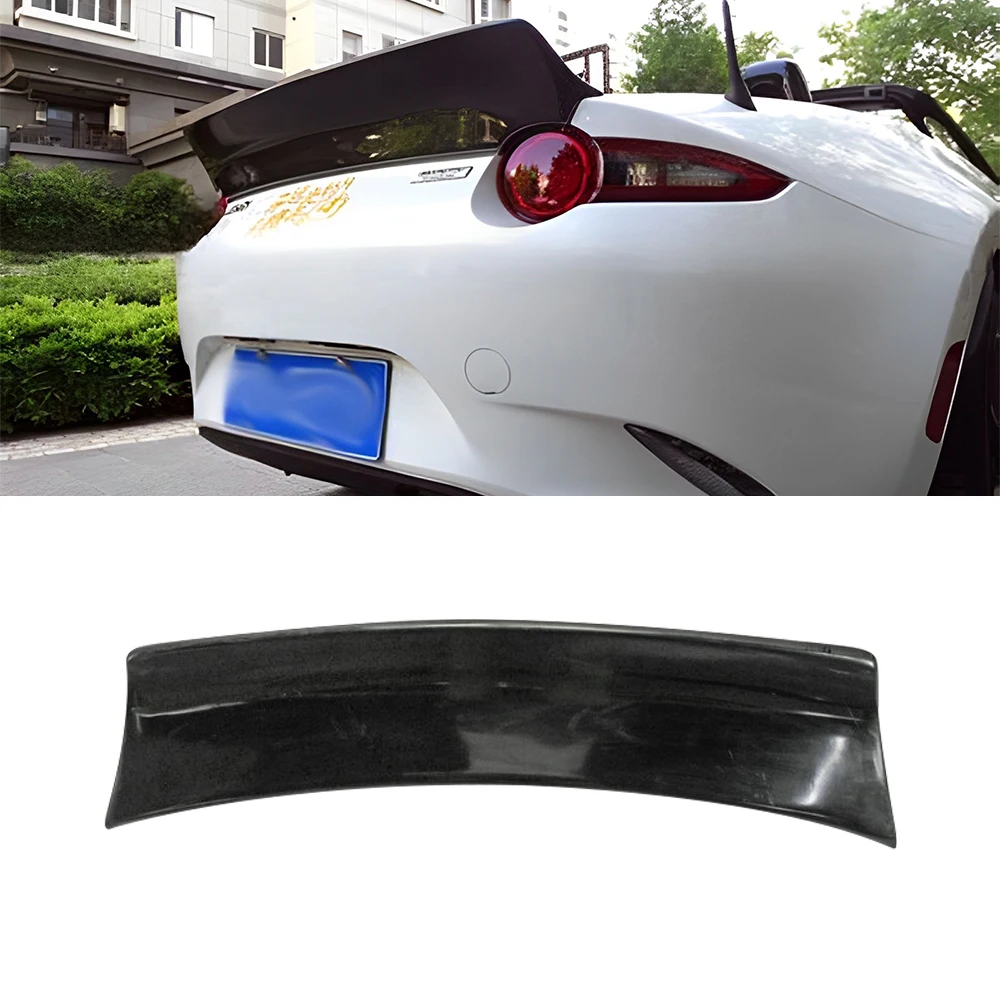 For Mazda MX5 1989-1999 NA MK1 Miata Roadster Car-styling Carbon Fiber +FRO Material RB Style Rear Spoiler R RB Trunk Wing Fit