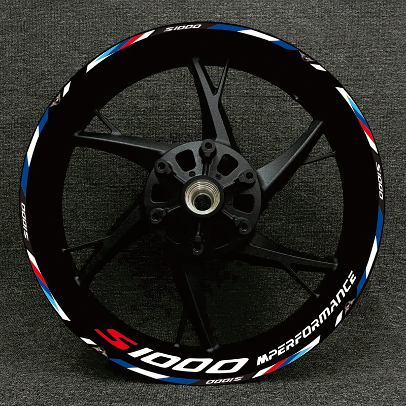 

Оборудование для гонок на мотоциклах, украшение обода колеса, клейкая светоотражающая наклейка, наклейка для BMW S1000XR s1000R 1000RR