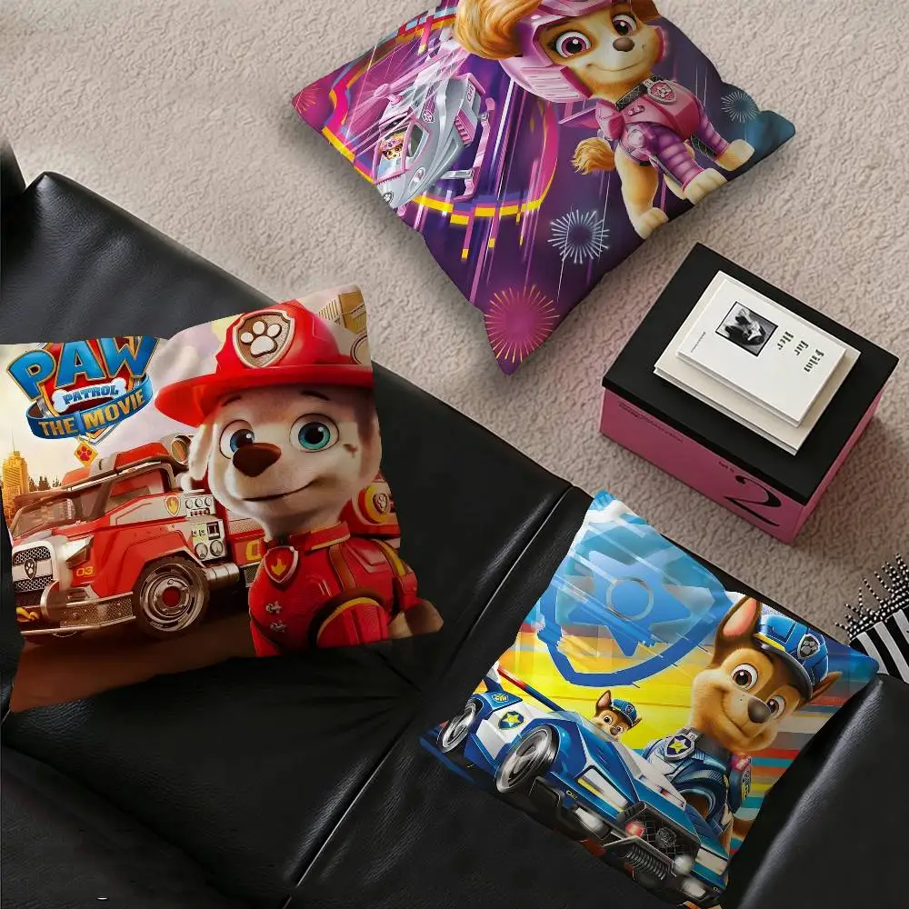 Hot Dogs P-Paws P-PatrolS Pillowcase toon Gift Cushion Cover Bedroom Home Sofa Chair Seat Decor pillow case