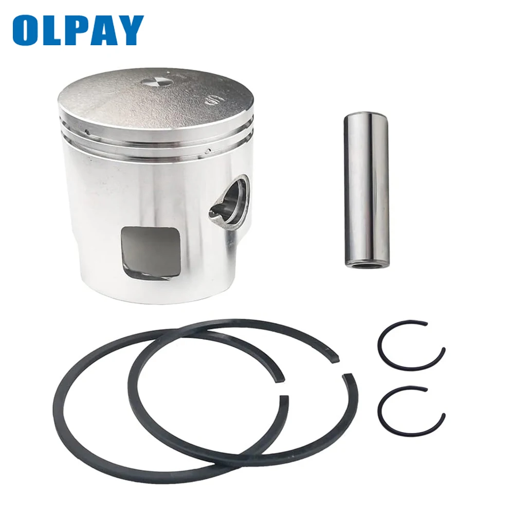 

346-00001-0 Piston set for Tohatsu Nissan Mercury 25HP 30HP 346-00001 Outer diameter：68MM 346-00001-1 346-00001 2 Stroke boat mo