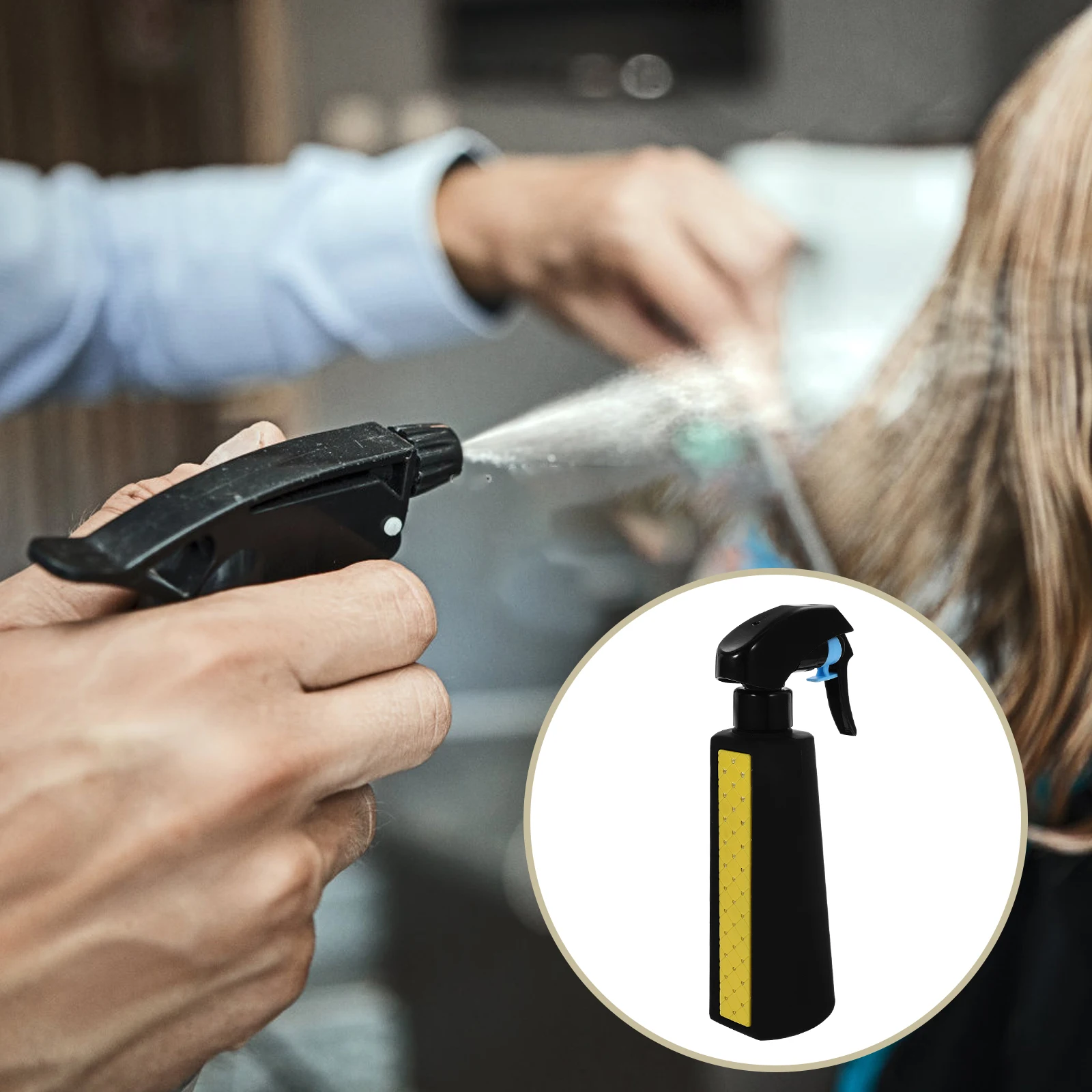 

Large Capacity Hairdressing Spray Bottle Refillable Portable Plastic Water Mister for Flowers Gardening Home Hair Salon Use