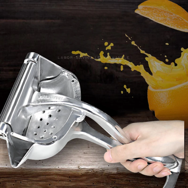 Stainless Steel Manual Juicer Hand Pressed Fruit Lemon Orange Juice Extractor Aluminum Alloy Milk Tea Catering Commercial Juicer