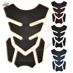 Motorcycle 3D Rubber Sticker Gas Fuel Oil Tank Pad Protector Cover Decals Case for Honda Yamaha  BMW Kawasaki Suzuki SV650