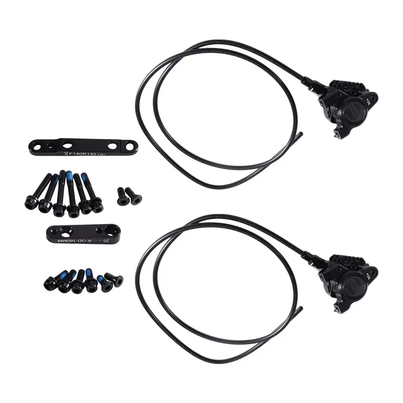 L71A LTWOO Road Flat Mount Brake Caliper Road Hydraulic ICE-TECH Brake Pads CNC-Machined Lightweight For BMX Racing Cycling