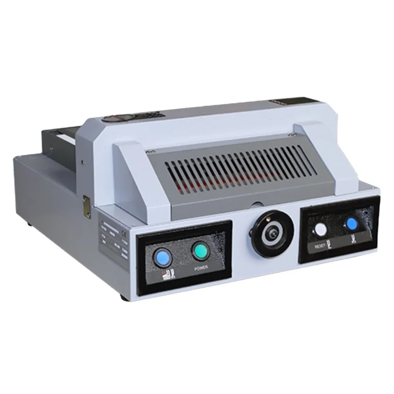DC-330 Desktop Electric Paper Cutter  Trimmer for Book Paper Guillotine Paper Cutting Machine