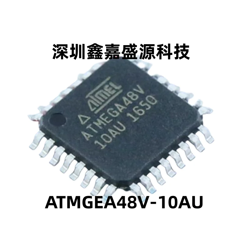 QFP-32 ATMEGA48V-10AU ของแท้ใหม่1ชิ้น/ล็อต