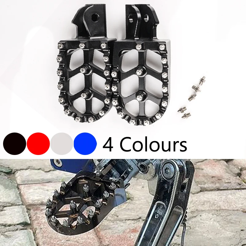 Reposapiés de Aluminio CNC para Motocicleta, Soportes para Pedales para Sur-Ron Sur Ron Surron X S Light Bee Talaria