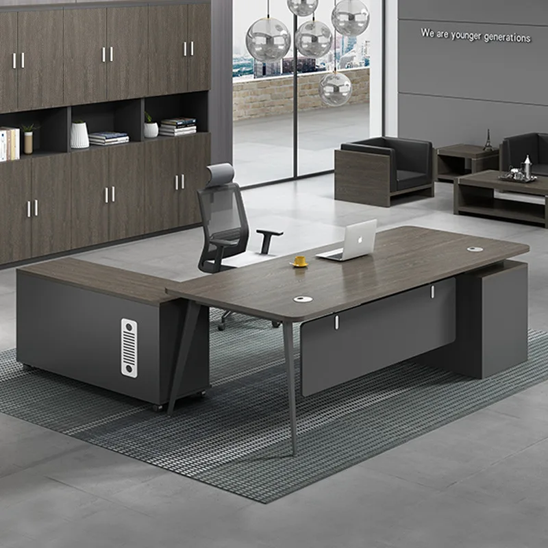 Desk Boss Table Simple Modern Computer Desk And Chair Combination Office Manager