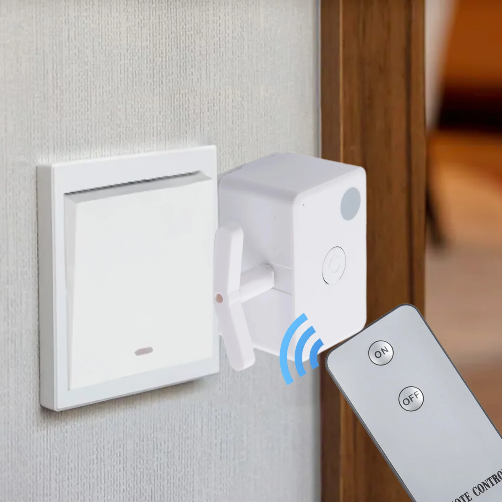 Bedroom Living Room Wireless Remote Switch Home Automation Compact Size Effortless Management For Home Lighting