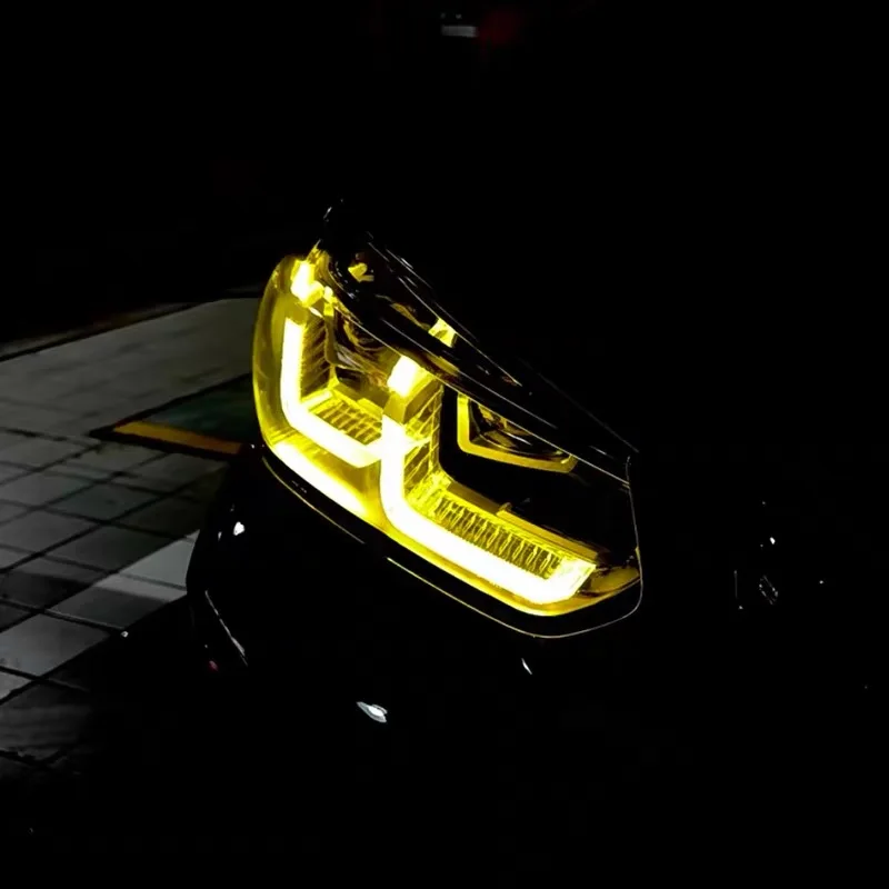 Yellow DRL Daylight Led Boards Bright Agnel Eyes Lightsource For 2022 2023 BMW X3 X4 X3M X4M G01 G02 F97 F98 Laser Headlight
