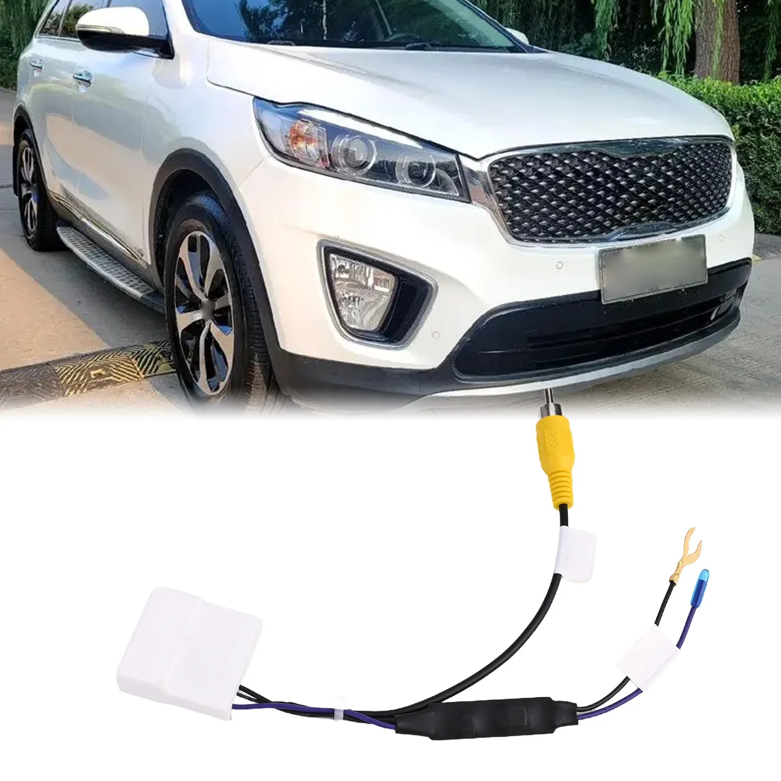 Parking Assistance Rear View Converter Anti-corrosion Direct Installation Easy To Use Light Weight Non-deformation