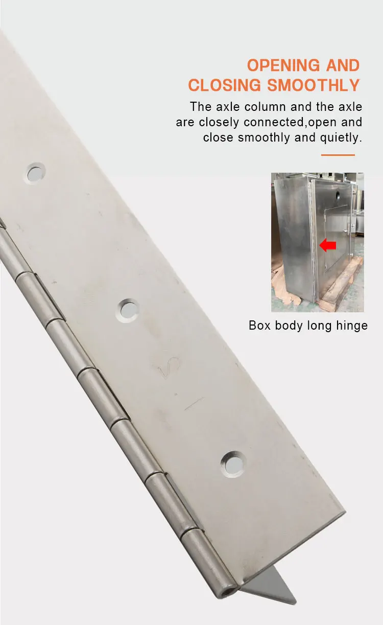 6-20 Zoll Klavierbänder, Hochleistungs-Edelstahl 304, durchgehende Scharniere für Schränke und Möbel, 2 Stück, 8, 10, 12, 16 Zoll – Detail 10
