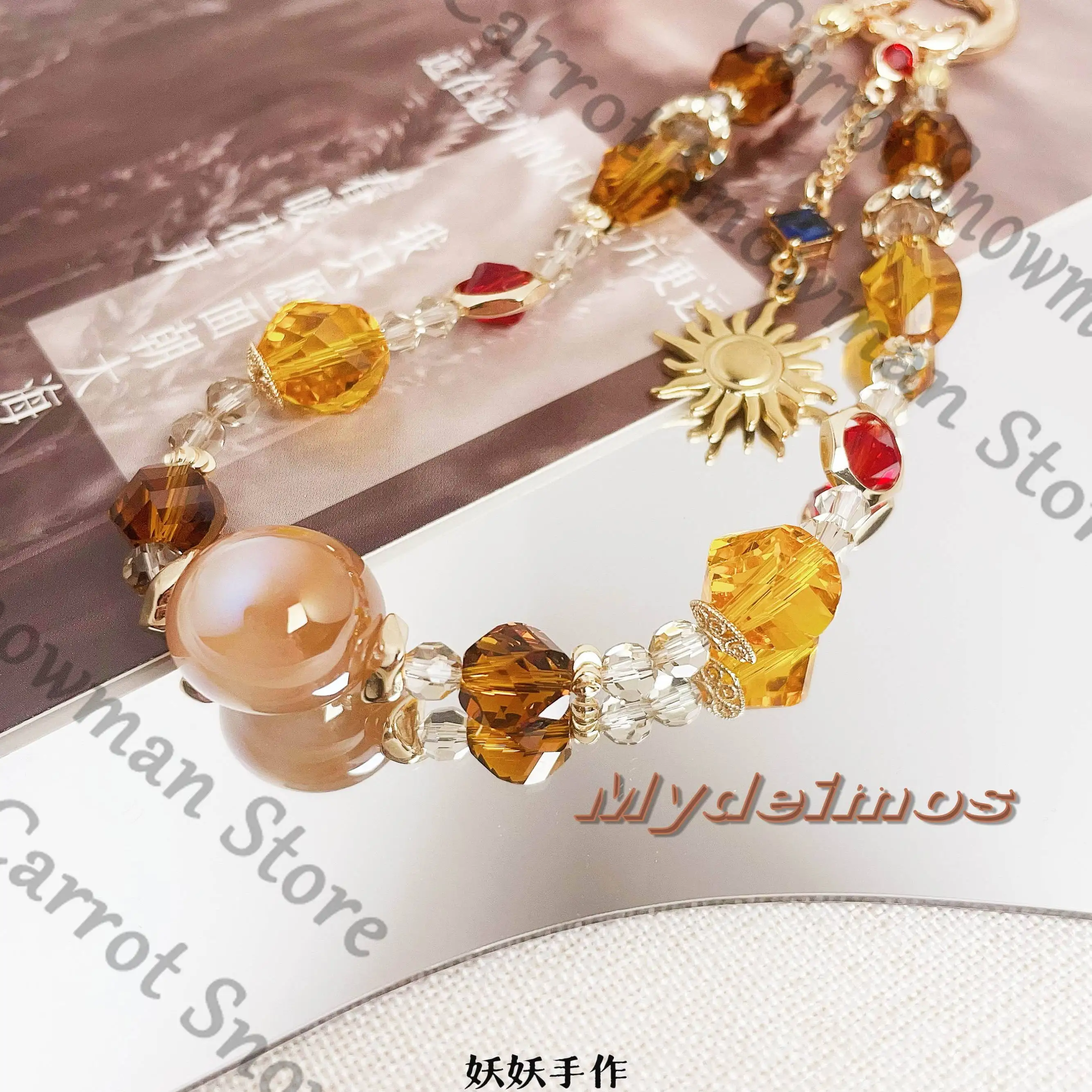 هونكاي: زملاء ستار ريل منتج مشتق Mydei سلسلة هواتف محمولة حقيبة معلقة قلادة مجوهرات يدوية الصنع