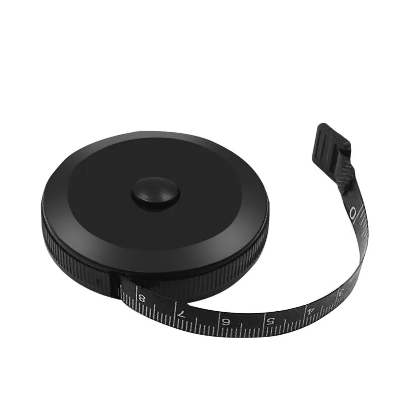 150cm 60Inch Keychain Retractable Tape Measure Portable Mini Tailor Ruler Cm Inch Dual‑Scale Sewing Clothing Measuring Tool