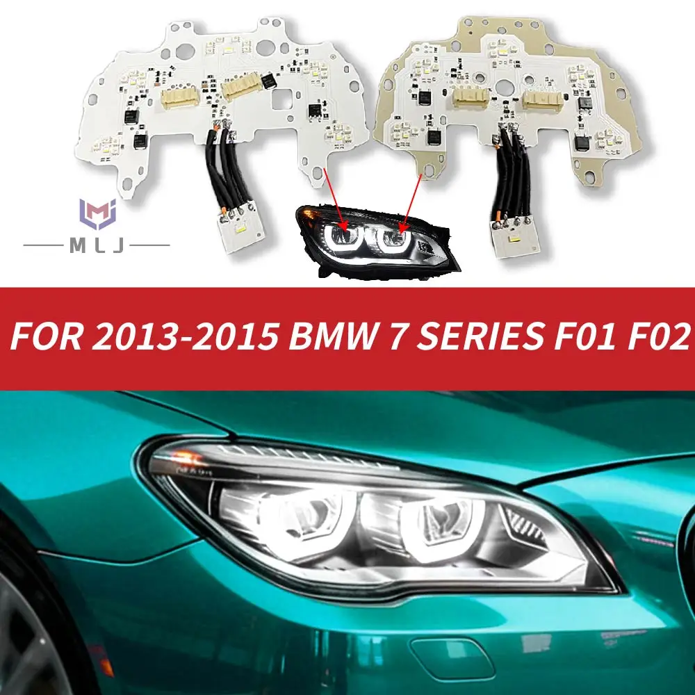 Angel Eye Headlight Light Source Module LCI Daytime Running Light DRL Chips Car Accessories For 2013-2015 BMW 7 Series F01 F02