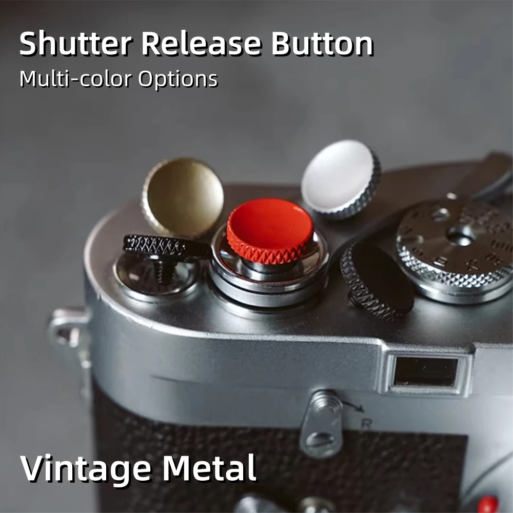 Metall-Kamera-Auslöseknopf für Fuji XT5 XT50 XT30II XM5 XE5 X100VI X100V XT30 XT4 Leica M9 Olympus Nikon ZF Zubehör