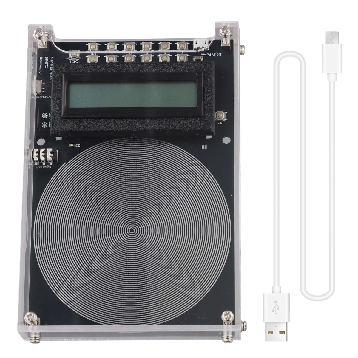 Adjustable 7.83HZ Schumann Resonance Ultra-Low Frequency Pulse Wave Generator Audio Resonator