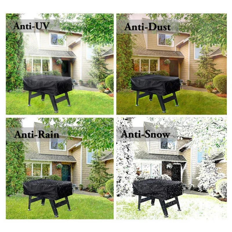 

2525+ Защитный чехол для настольного футбола для внутреннего и наружного патио, водонепроницаемый пылезащитный пылезащитный чехол высокой плотности для