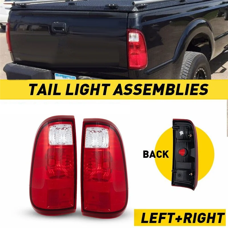

Classic-Left Side Tail Light Lamp BC3Z-13405-A For Ford F-250 F-350 F-450 F-550 2008-2016 Rear Bumper Brake Light Without Bulb D
