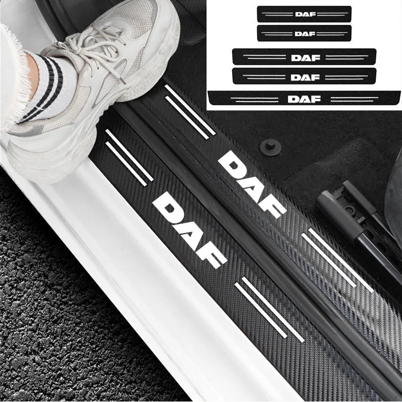 Car Door Sill Guard Plate Threshold Protector Running Entry Board Pedal Cover for DAF 106xf 105 cf85 Truck lf van accessories