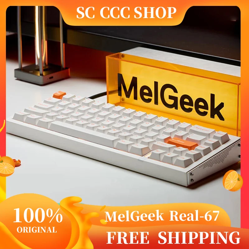 

Melgeek Real 67 Magnetic Axis Keyboard Esports Game RGB Magneto King Sacred Heart Axis Fearless Contract Custom Game Keyboards