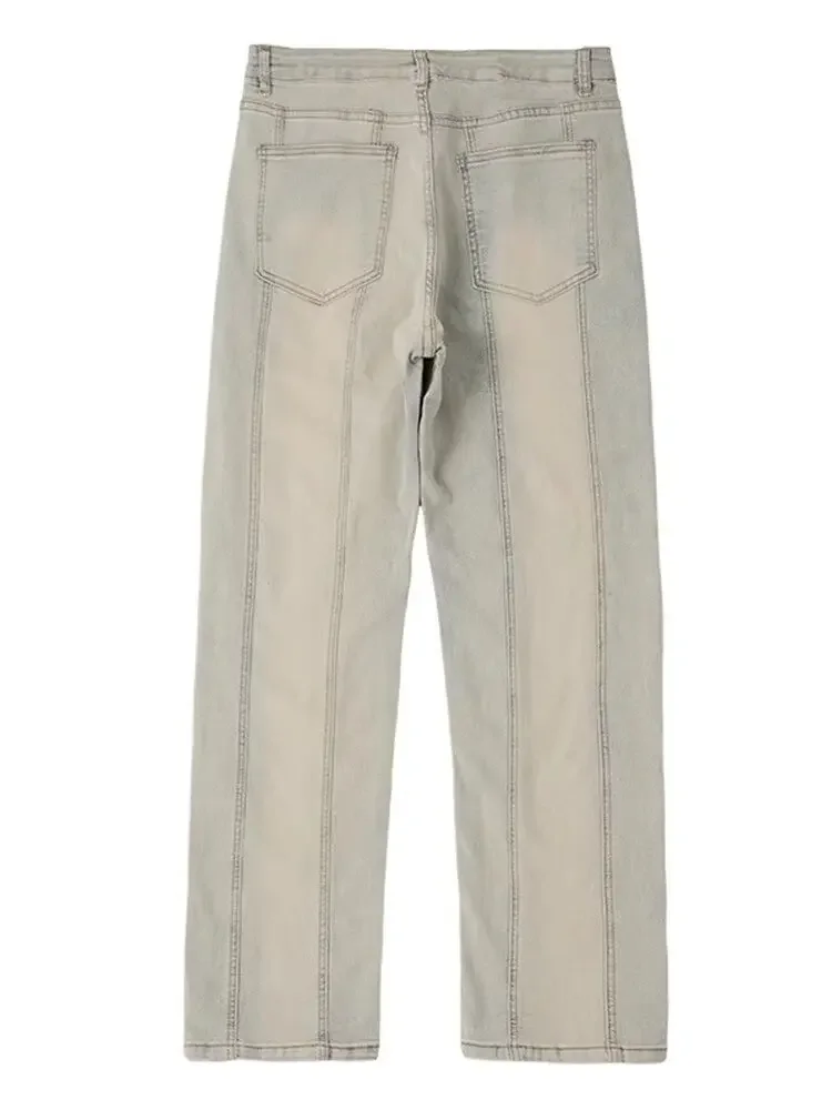 

Man Pants Jeans Men Clothing Rhinestones Korean Popular Clothes Denim Shorts Korean Reviews Many Men's Clothes Y2k Baggy