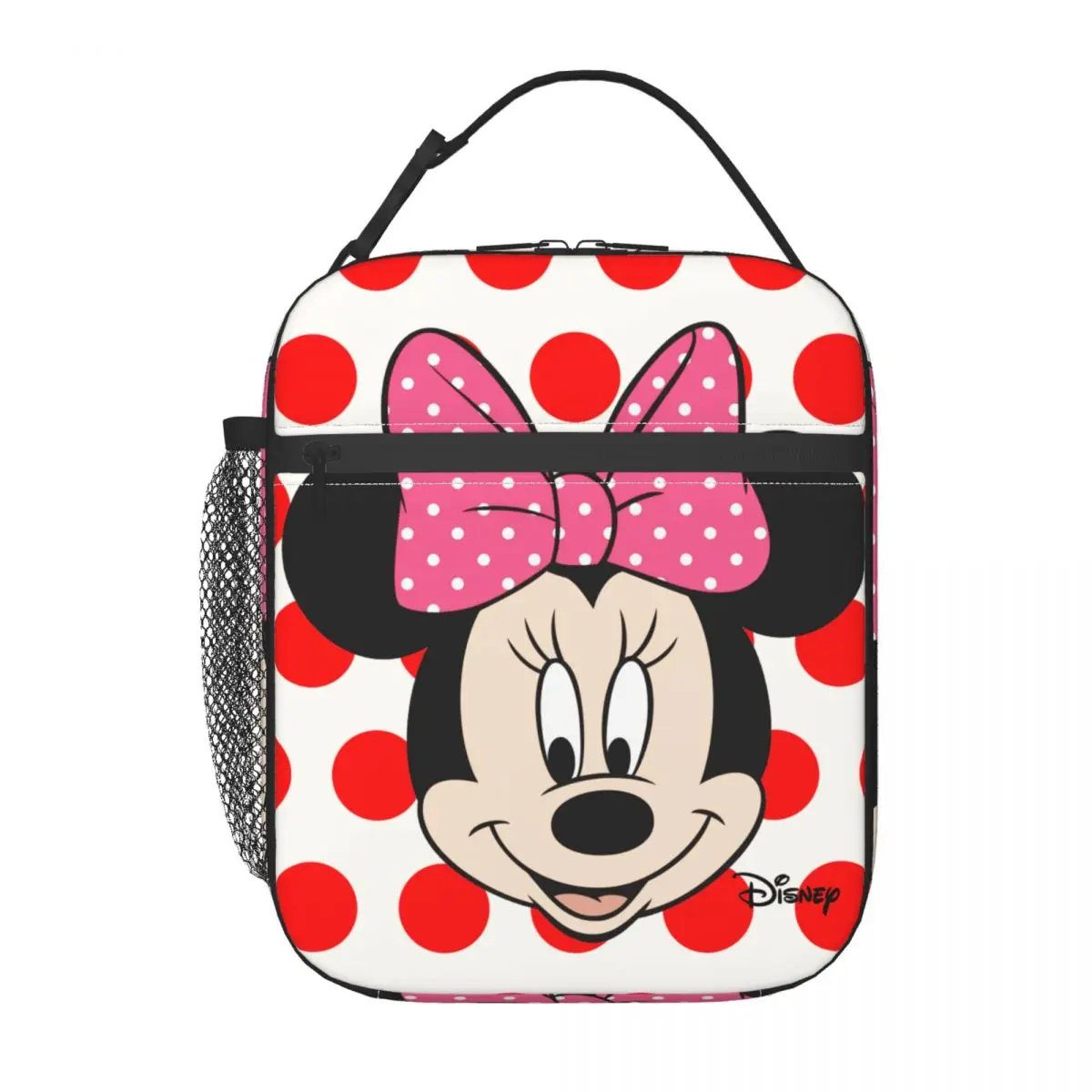 Disney Wordmark Picnic Storage Disney Mickey Mouse Cartoon Grils Cooler For Work Lunch Box Bag Leakproof Insulated