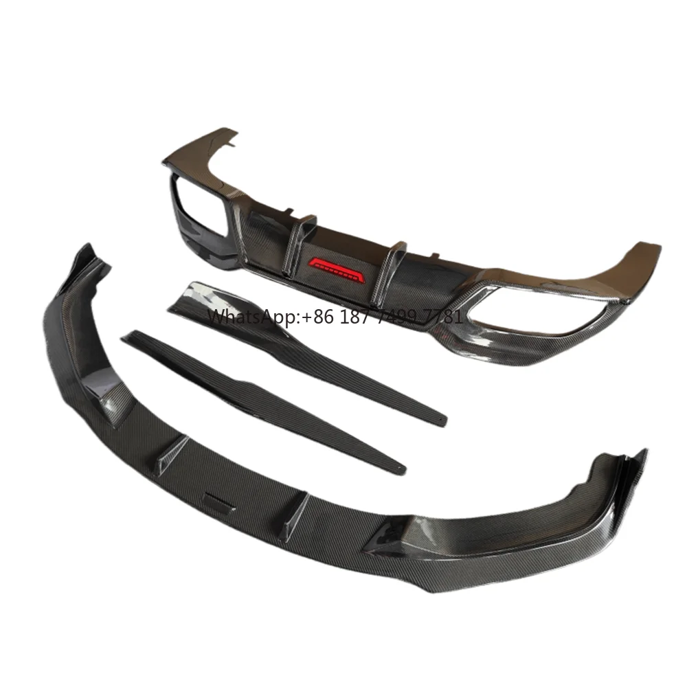 

Used for . 8 Series G16 G14 Retrofit Carbon Fiber TK Style Front Bumper Lip Diffuser Side Skirt Body Kit