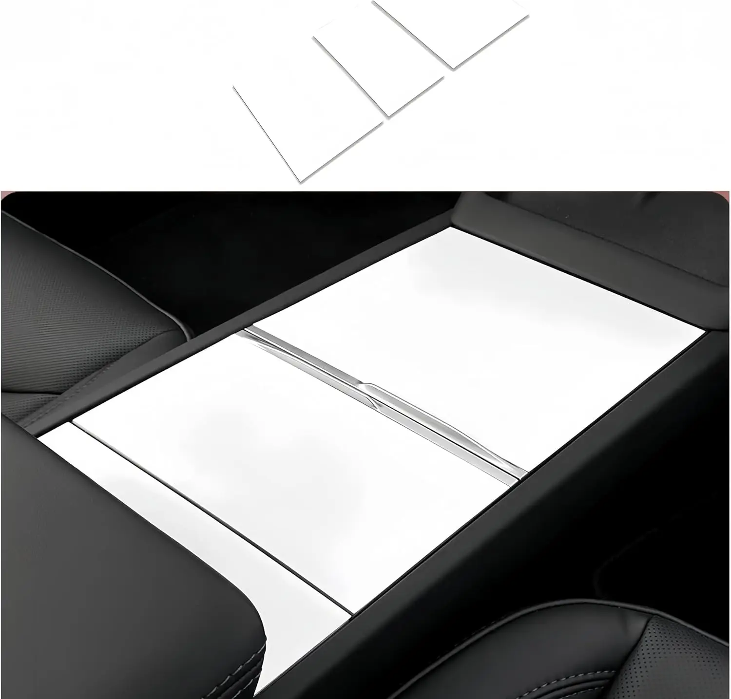 Center Console Wrap Designed for Tesla Model 3 Highland 2024-2026/Model Y Juniper 2025-2026 For Tesla Center Console Cover