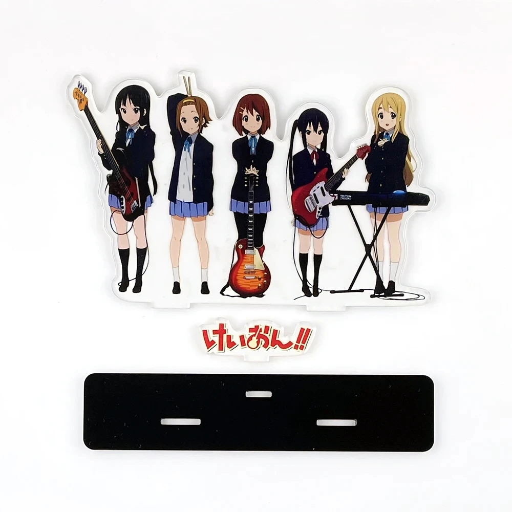 K-ON KON group Hirasawa Yui Akiyama Mio Tainaka Ritsu Kotobuki Tsumugi HM acrylic stand figure model plate holder topper anime