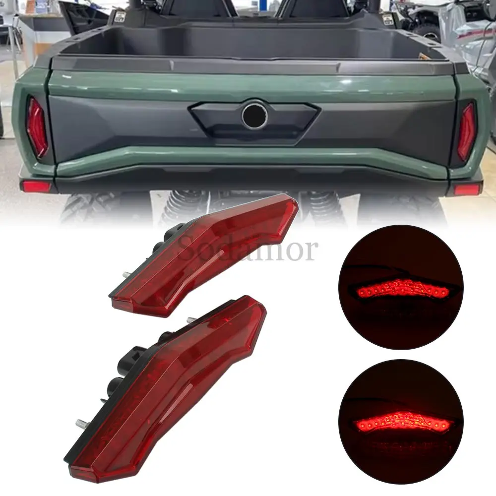 Motorcycle ATV Rear LED Tail Light For CAN-AM Commander 700 EFI - XT 2023,Commander MAX 700 EFI - DPS 2024 2025,ATV Accesorios