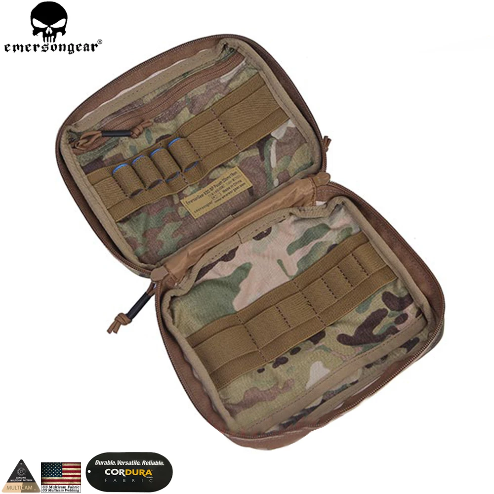 EMERSONGEAR EDC GP Pouch Molle Purpose Pocuh Tactical Hunting Accessories Knife Pouch EMERSON Multi-camo Black Bag EM9049