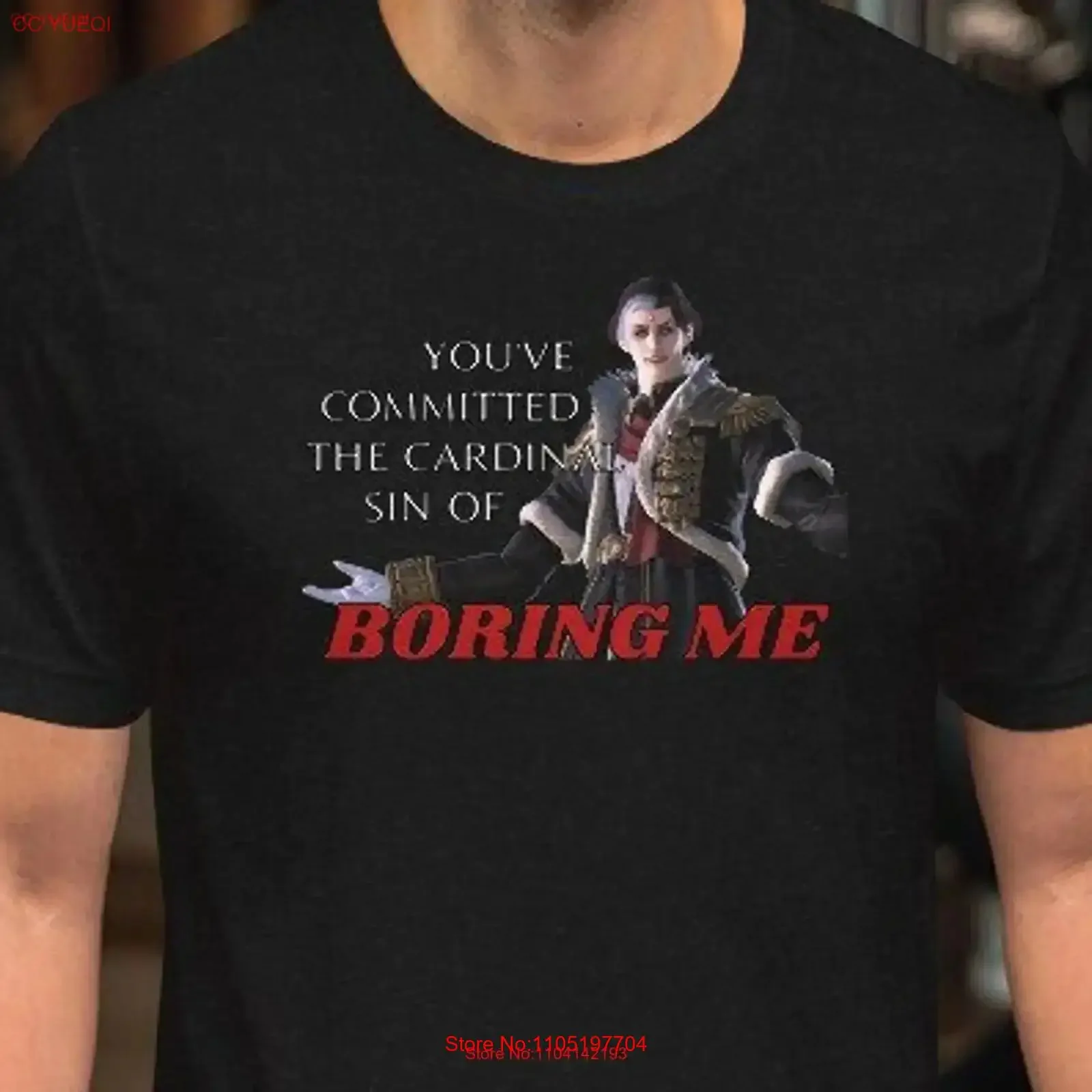 

Футболка Bored Emet Selch FFXIV, винтажная стираная универсальная мужская дизайнерская одежда унисекс, топ для повседневной носки, уличная стильная одежда