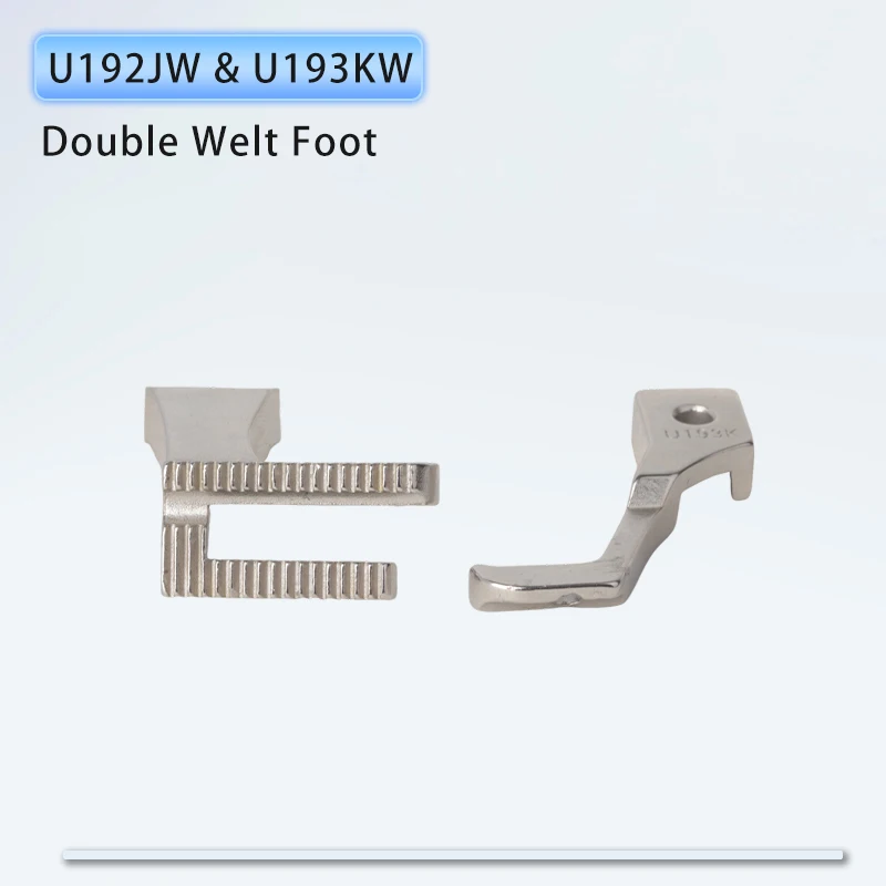 U192JW U193KW Double Welt Walking Foot Fit Juki DU-141 DU-1181 Brother B797 B798 Typical 0318 0302 0303 DY Sewing Machine