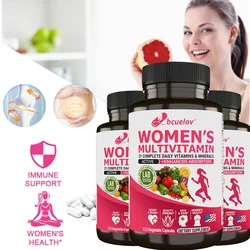 Women's Multivitamin Multimineral Supplement - Boost Energy Mood Concentration Hair Skin & Nails Women's Multivitamin AC D E B12