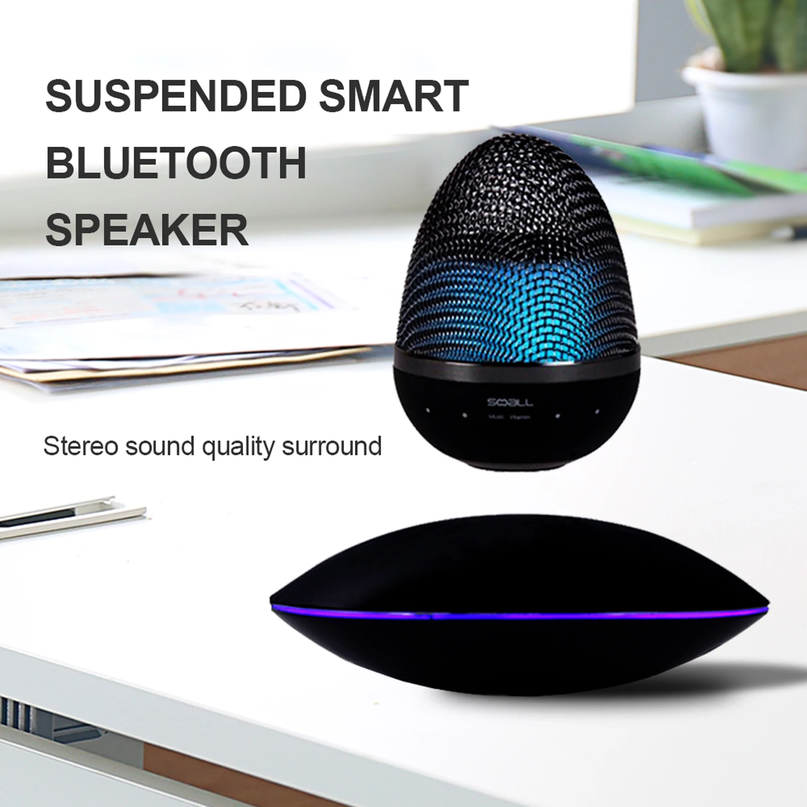 HCNT Factory Price Innovative Product New Technology Floating Speaker Levitating Speaker